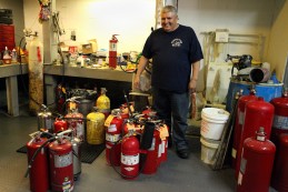 Portable Fire Extinguisher Service NYC Master Fire Prevention Manhattan Brooklyn Bronx Queens Staten Island